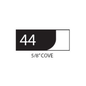 (SET 3) 1" COROB LIGHT DUTY MOULDING KNIVES (5 / 8" COVE)